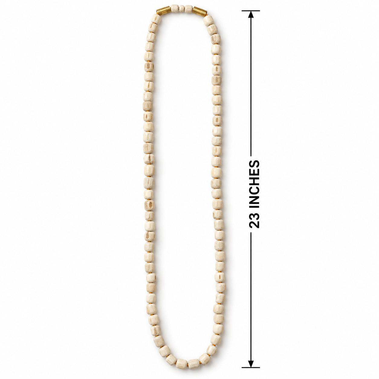 Tulsi Kanthi Mala | 23 Inch Tulsi Mala for Puja, Bhakti & Daily Wear