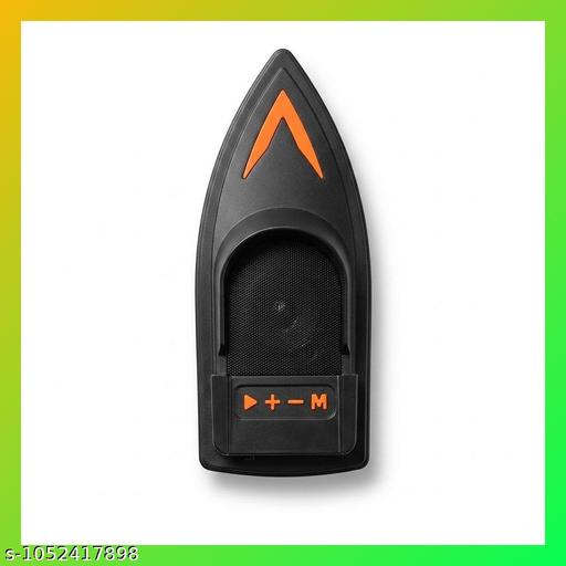 Boat Shape Wireless Bluetooth Speaker with Mobile Stand | Portable Mini Speaker | Black